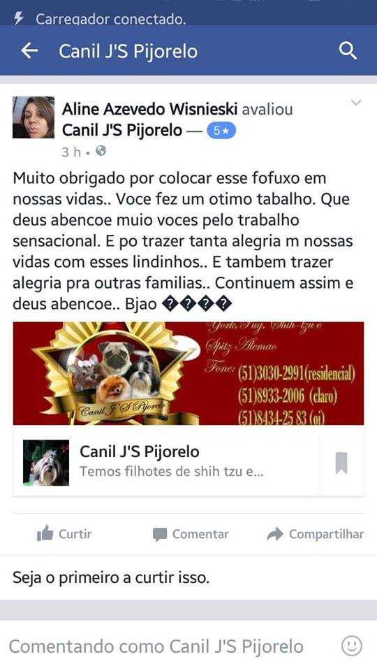 Avaliações do Canil