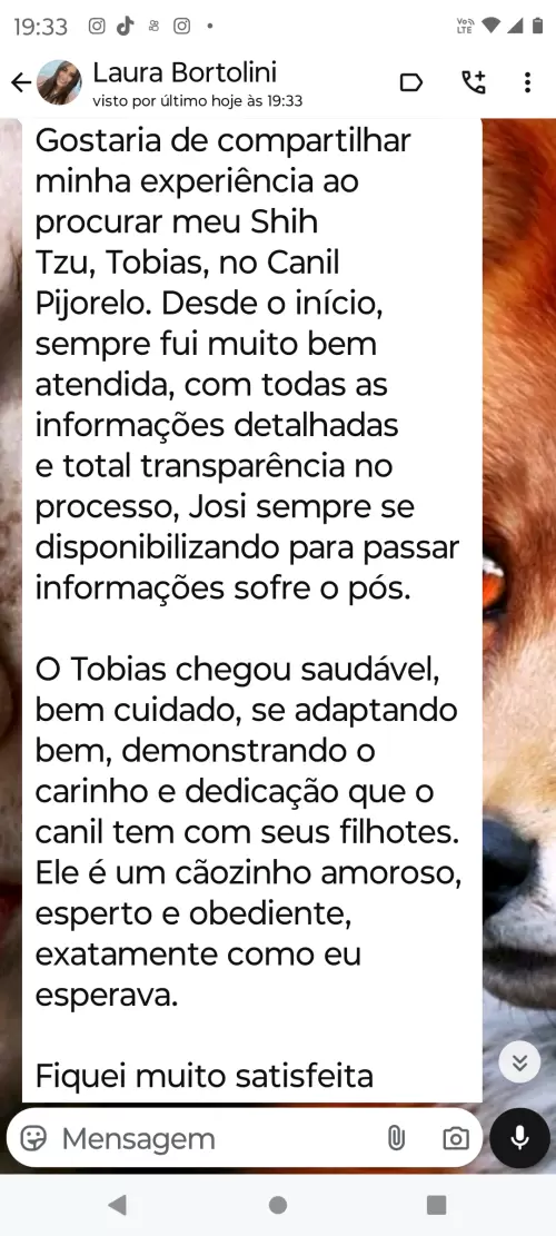 Avaliações do Canil